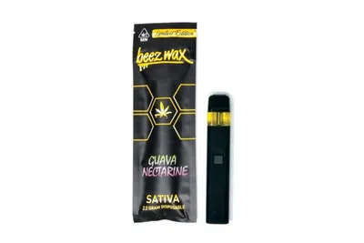 Beezwax | 2.2 Gram Live Resin Sativa Disposable Guava Nectarine